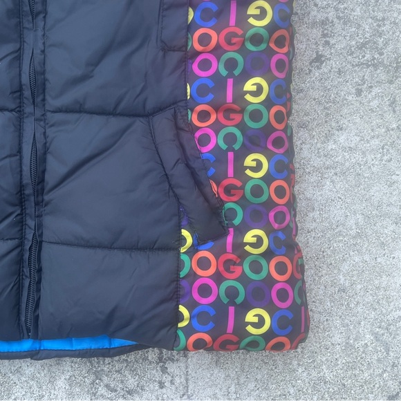 Coogi Black Logo Puffy Vest - Size Large (12/14) - Picture 3 of 12